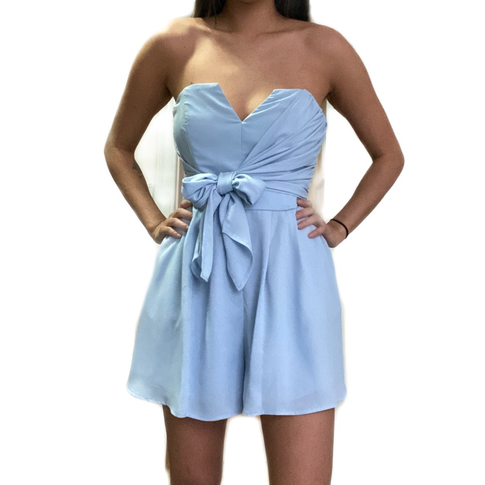 SOLD Keepsake the label blue romper